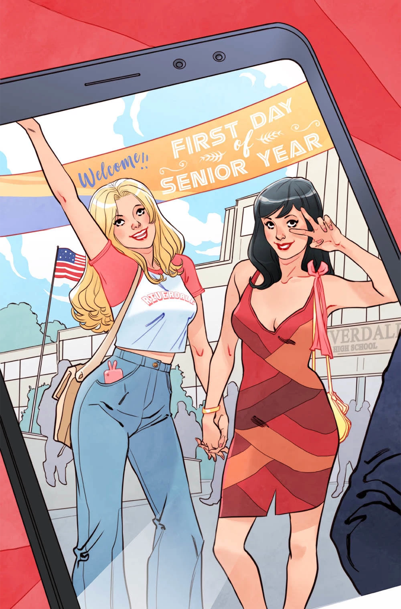 The first cover for the Betty & Veronica relaunch landing this December.